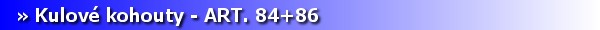 Armatury - kulov kohouty ART. 84+86. [6 kB]