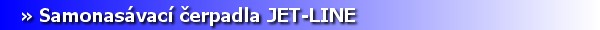 Samonasvac erpadla JET-LINE [7 kB]